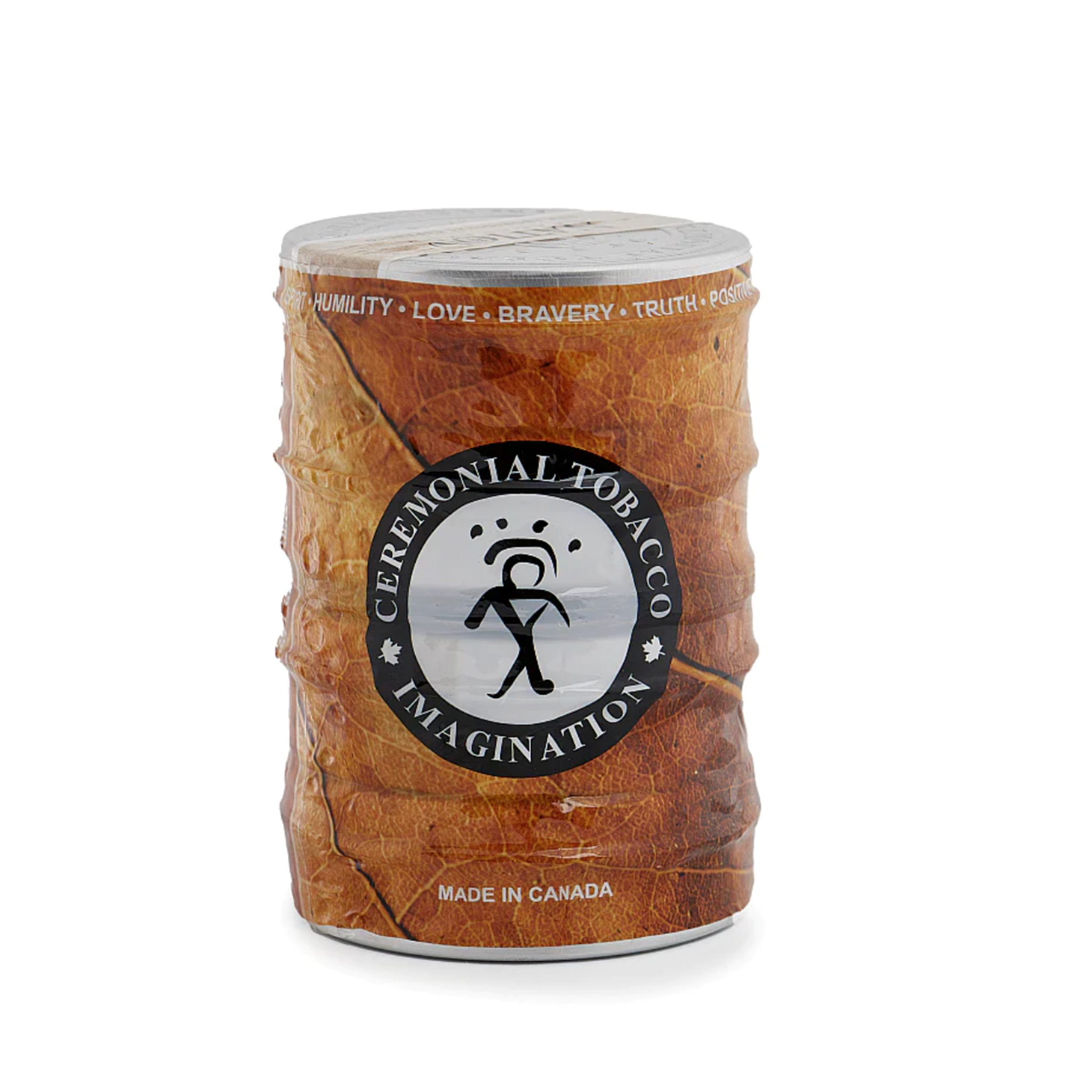 Full view of Imagination Ceremonial Tobacco Gift Pack, featuring a set of four small cans.