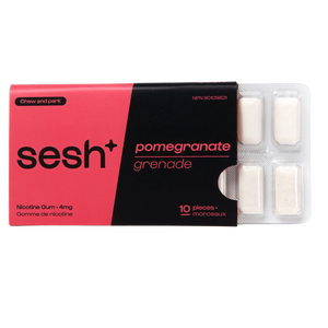 Sesh Smokeless Gum Pomegranate 4mg/g