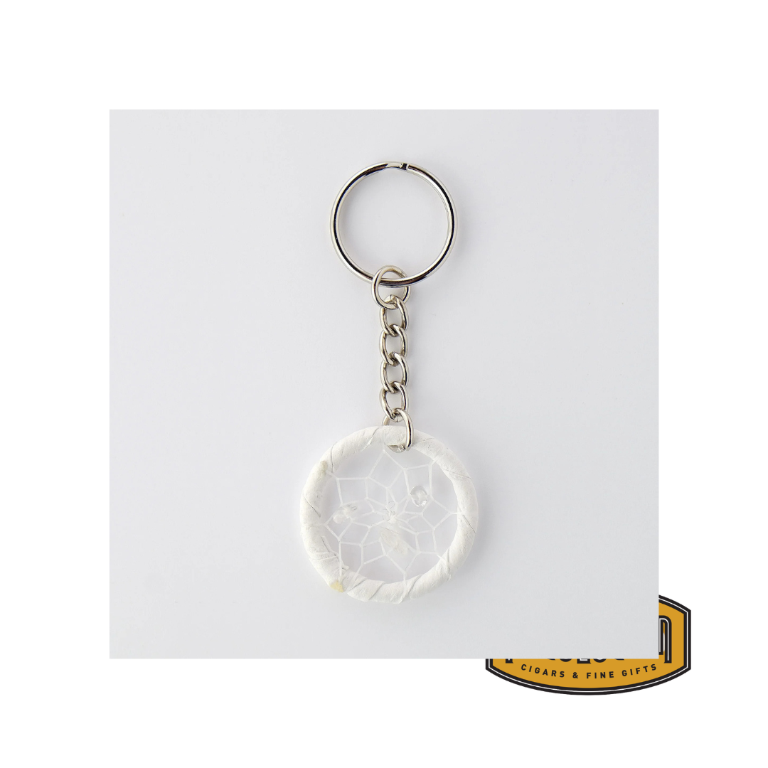 Earth Essence Dream Catcher Keychain - April