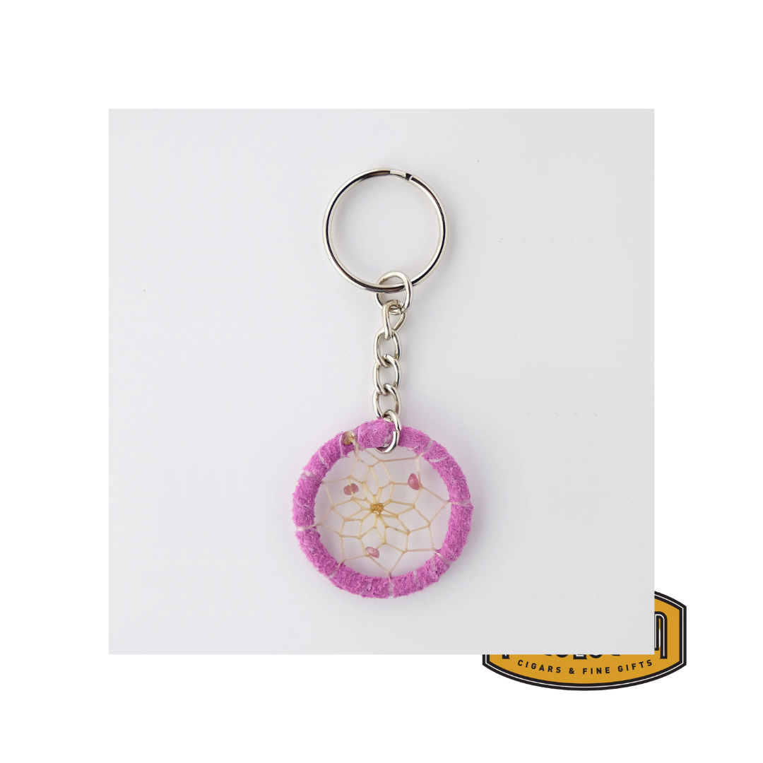 Earth Essence Dream Catcher Keychain - October