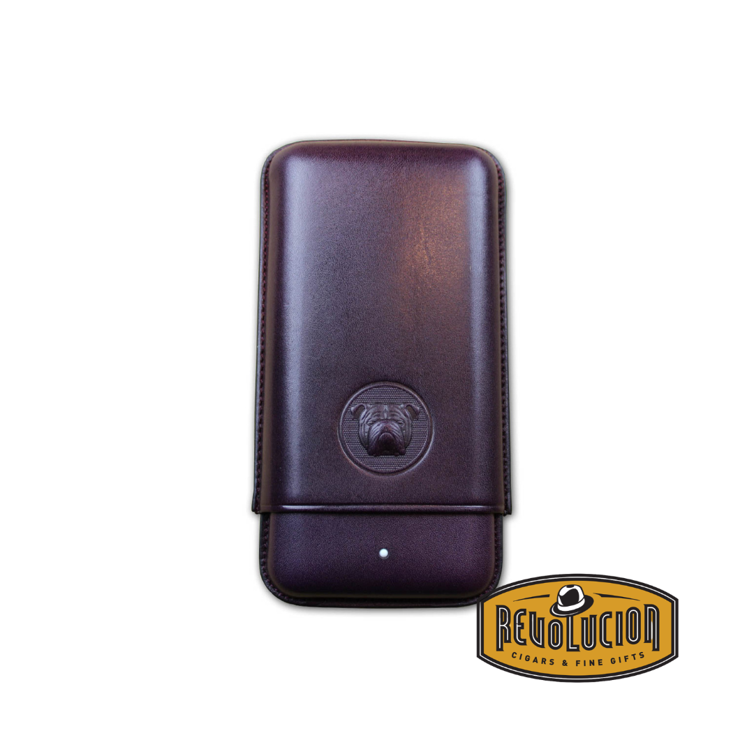 The White Spot Bulldog Cigar Case Corona (3F) - Purple