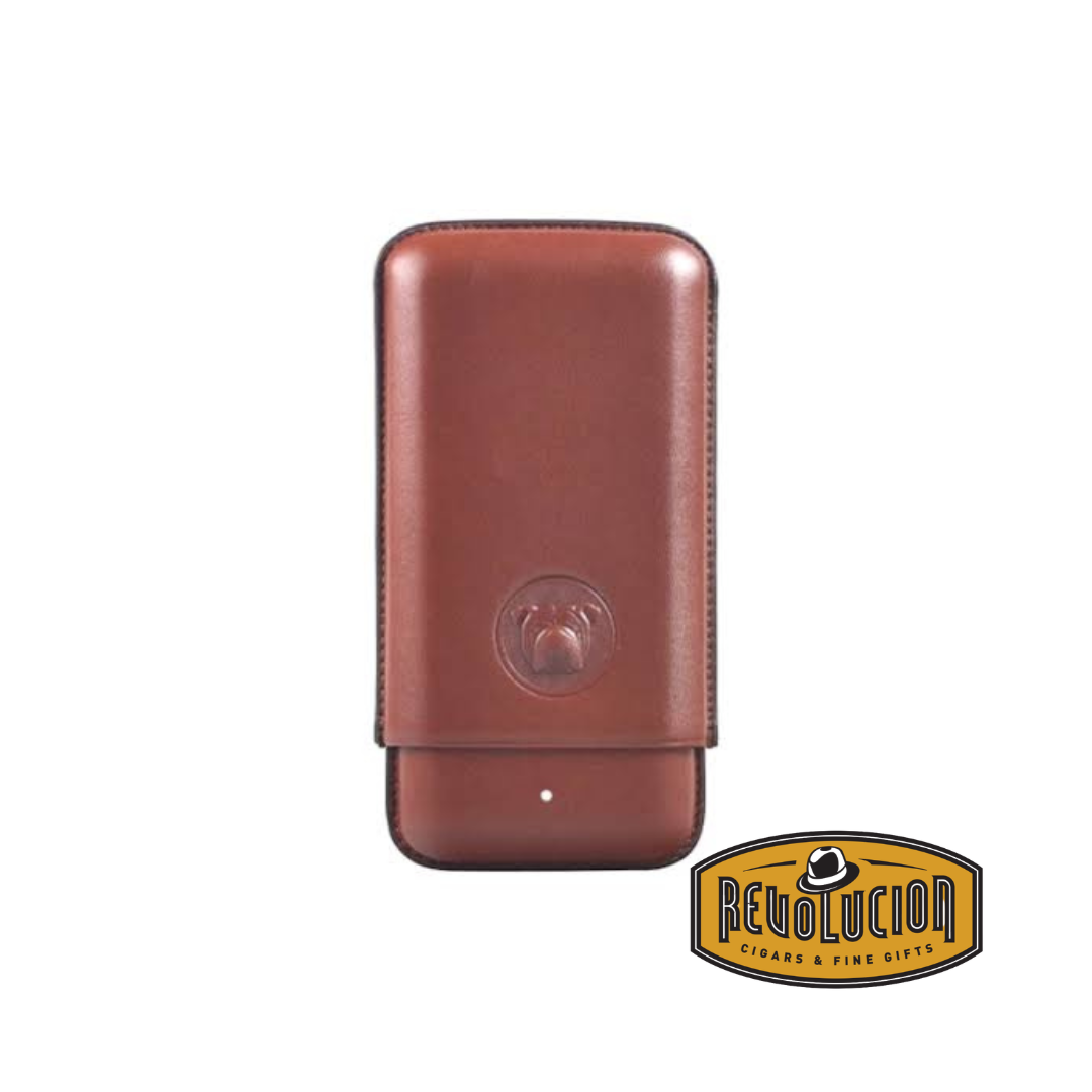 The White Spot Bulldog Cigar Case Corona (3F) - Brown