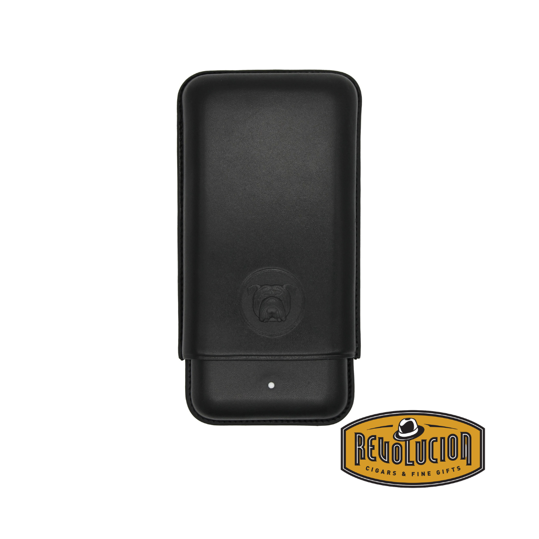 The White Spot Bulldog Cigar Case Corona (3F) - Black