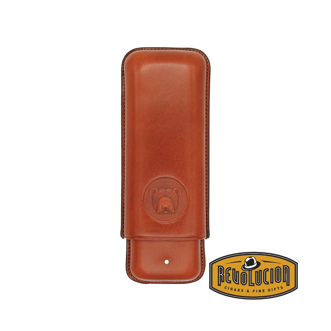 The White Spot Bulldog Cigar Case Corona (2F) - Brown