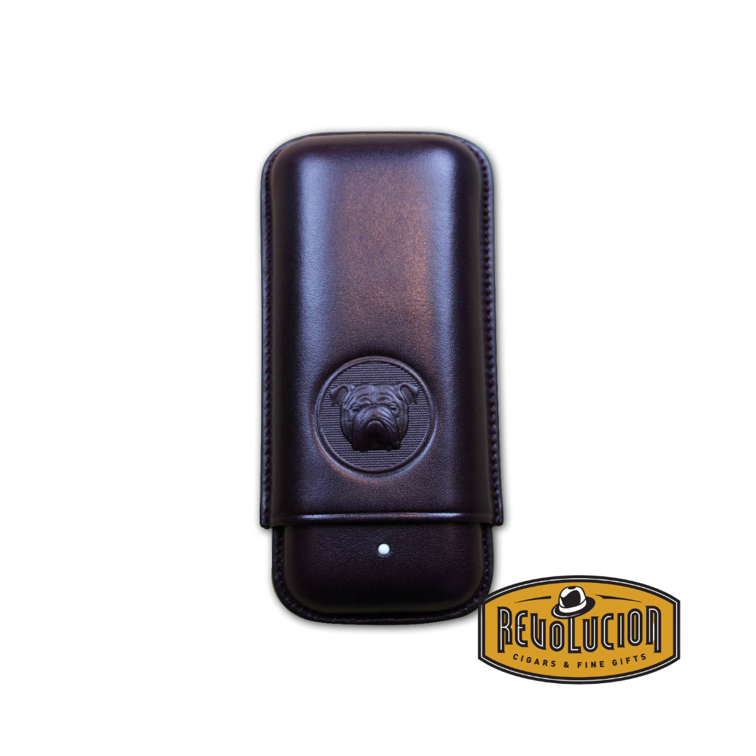 The White Spot Bulldog Cigar Case Robusto (2F) - Purple