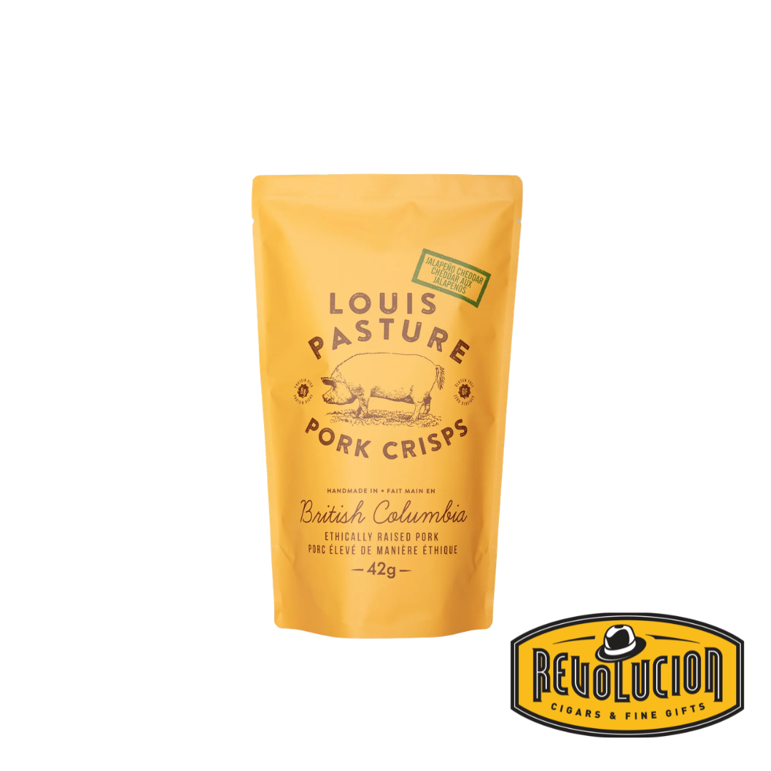 Louis Pasture Pork Chips Jalapeno Cheddar