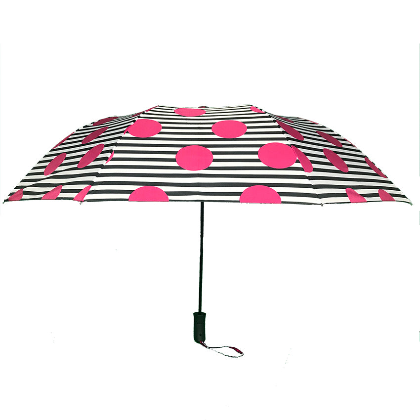 Vancouver Umbrella Auto Short - Pink Dot