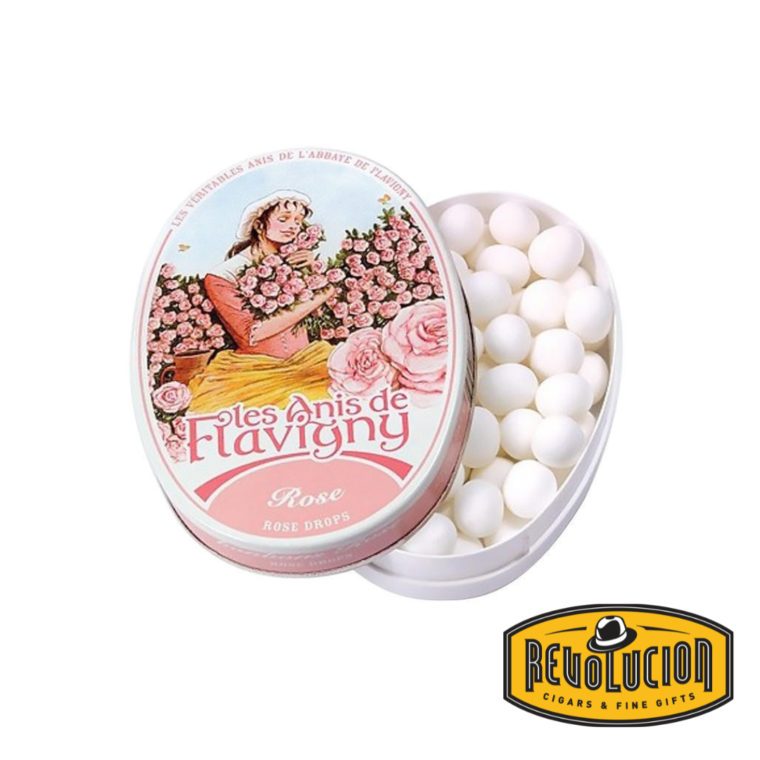 Les Anis de Flavigny Oval Tin – Rose 50g