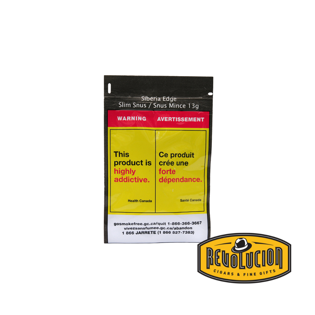 Siberia WHITE SNUS Signature - Slim - Boîte de 13 g - 11 mg de nicotine