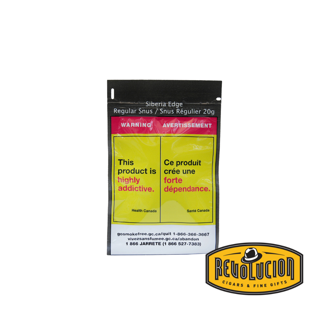 Siberia WHITE SNUS Signature - Classique - Boîte de 20 g - 22 mg de nicotine