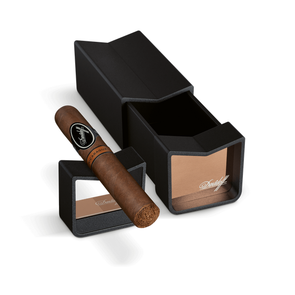 Davidoff Sliding Ashtray Black And Gold