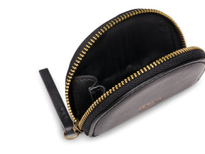 Bosca Unisex Zipper Leather Coin Purse / Key Fob - Black. Mens Wallets at Revolucion in Vancouver