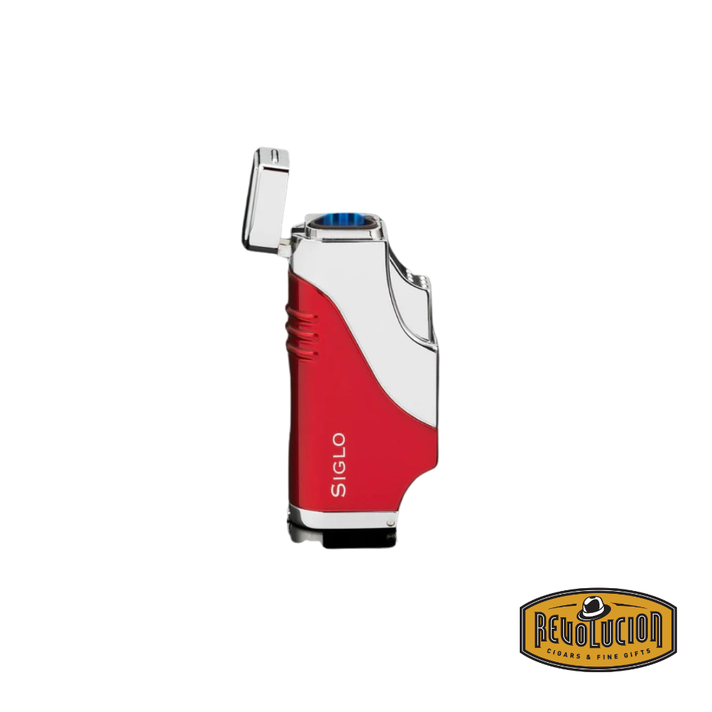 Briquet Siglo Triple Flamme - Rouge
