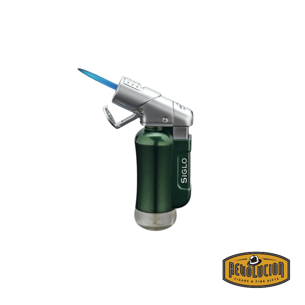 Briquet torche Siglo Mini vert jaguar