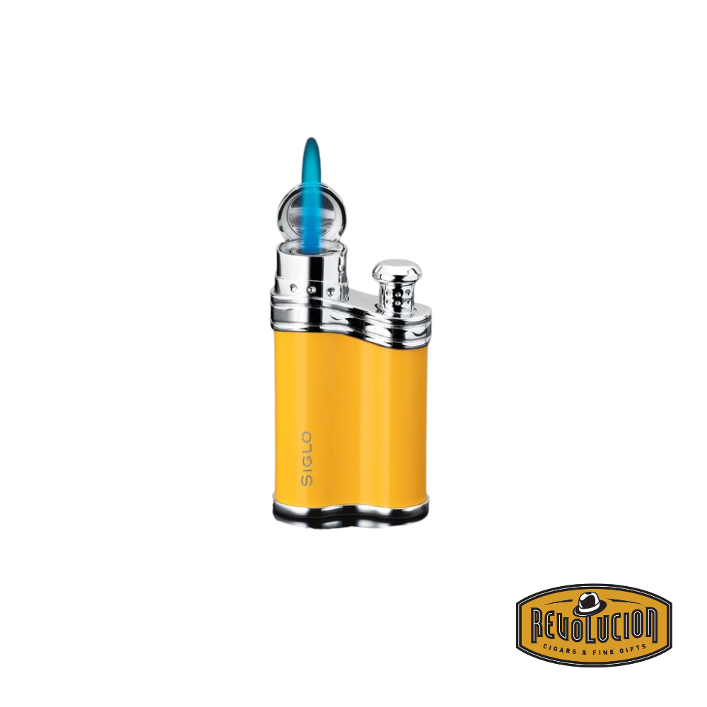 Briquet Siglo en forme de haricot - Cohiba Jaune