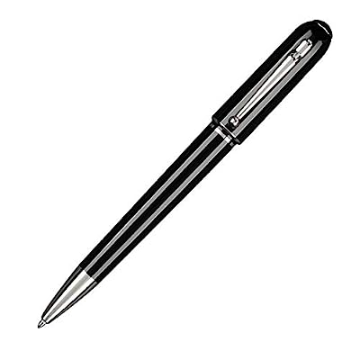 Dunhill Sidecar Black Resin Palladium Plated Ballpoint Pen