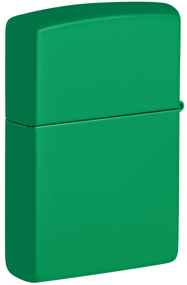 Zippo Regular Grass Green Matte Design Lighter