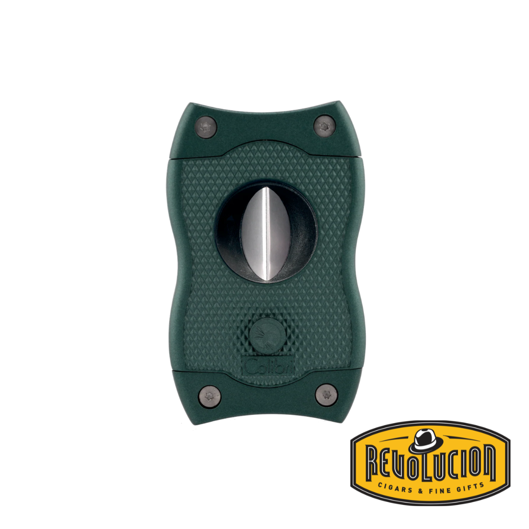 Colibri SV Two-In-One Cigar Cutter - Green