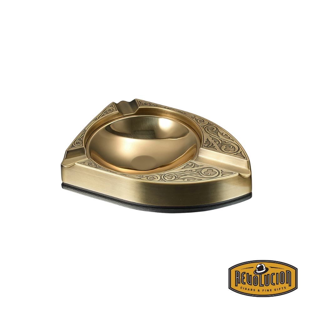 Albion Matte Brass Cigar Ashtray