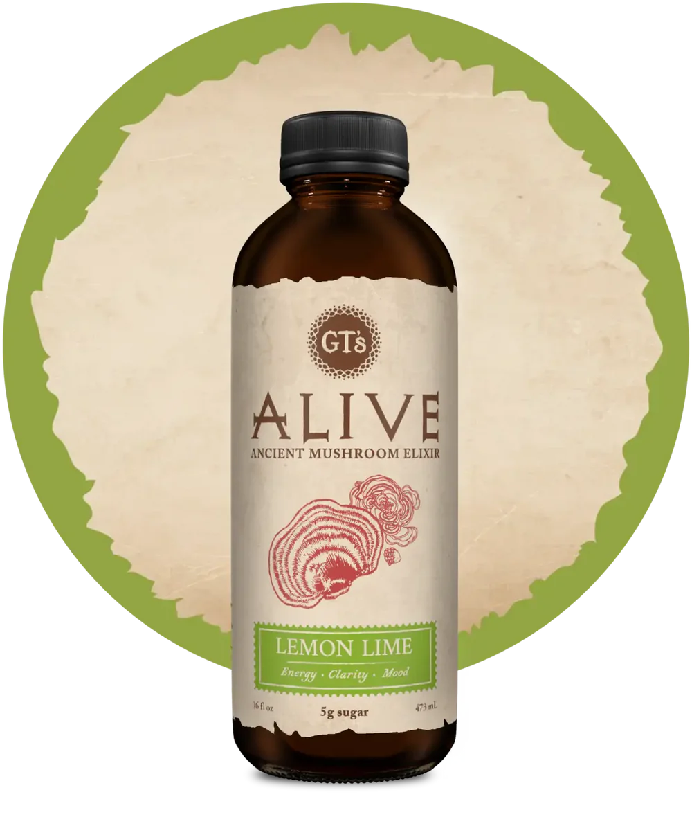 Alive Lemon Lime Ancient Mushroom Tonic 480 mL (16.23oz)