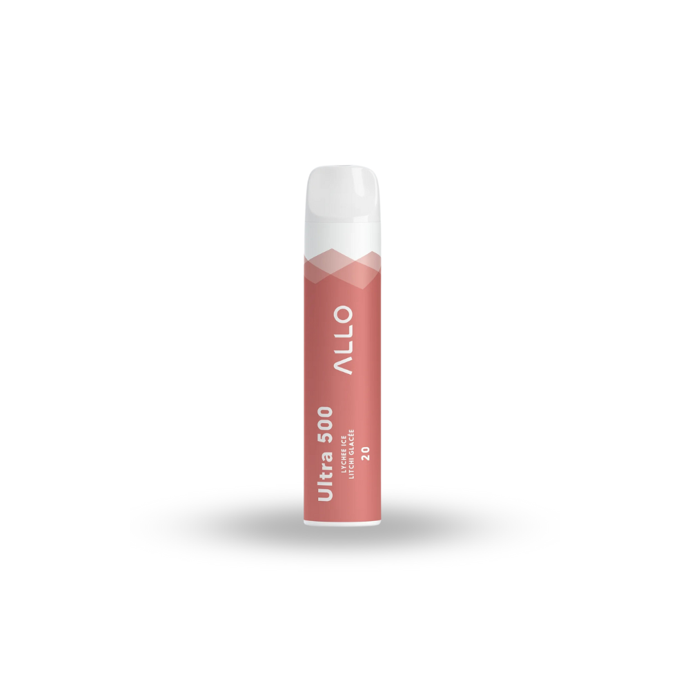 Allo Ultra 500 Disposable - Lychee Ice 20mg/ml. Revolucion Lifestyle Vancouver, best smoke shop online and instore.