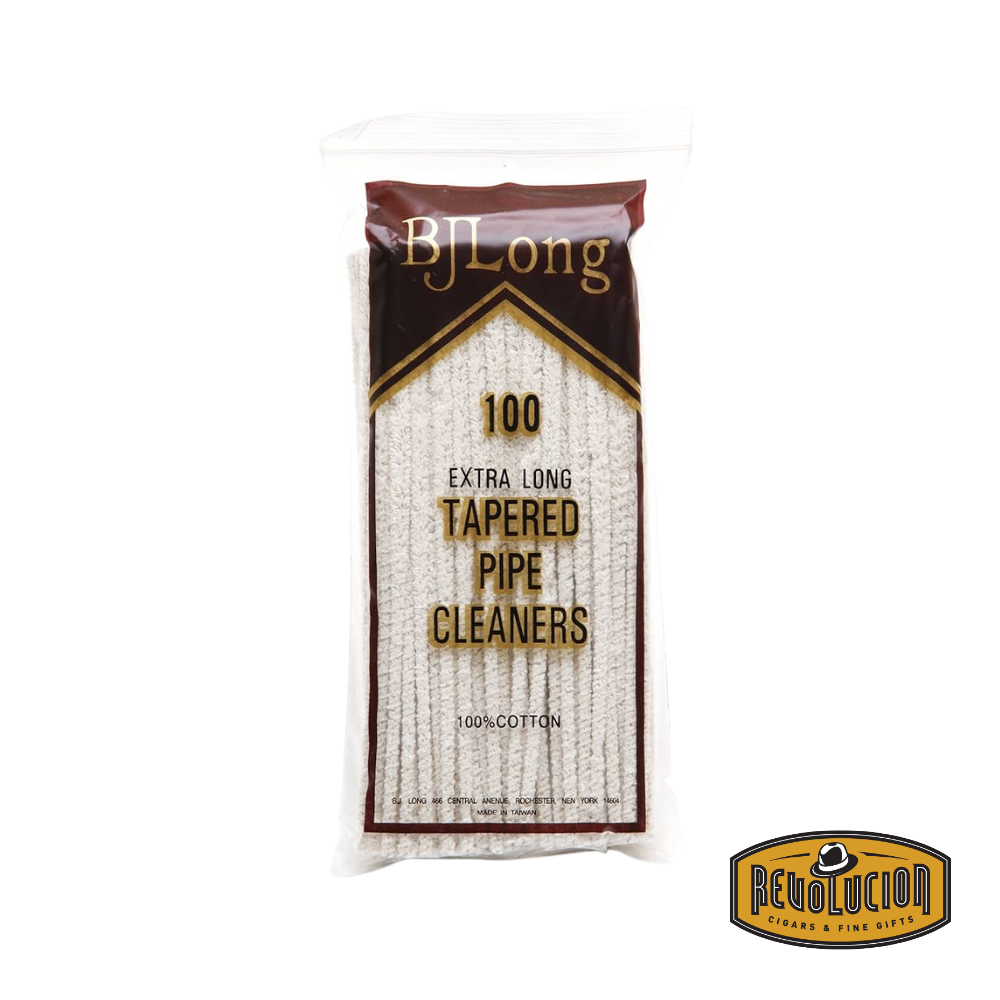 BJ 6 1/2" Standard Brush Pipe Cleaners – 100-count pack of durable, absorbent cleaners for maintaining pipes and accessories.