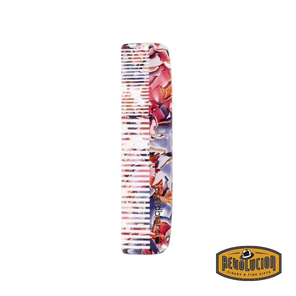 Beardbrand Pocket Comb with fine and wide teeth for versatile grooming.