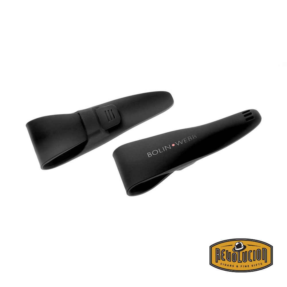 Bolin Webb silicone razor case shown from the front and back in one image for a complete view.