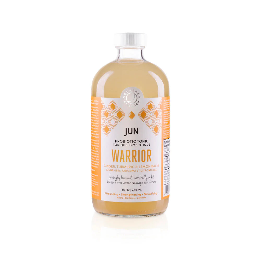 Booch Warrior Ginger Turmeric &amp; Lemon Kombucha 473 mL (16oz)