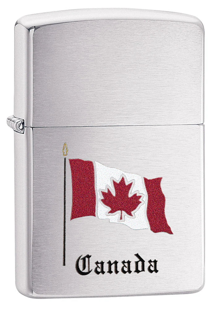 Zippo Canada Flag Souvenir Design Lighter