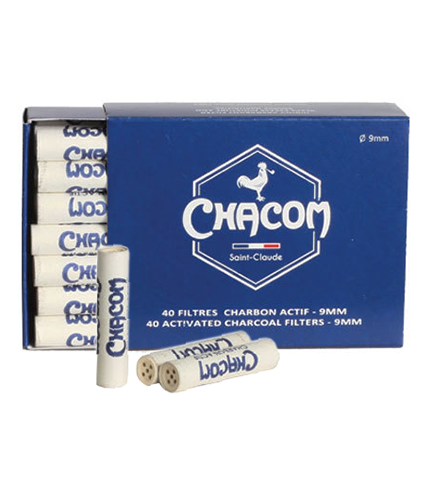 Chacom Carbon 9mm Pipe Filters