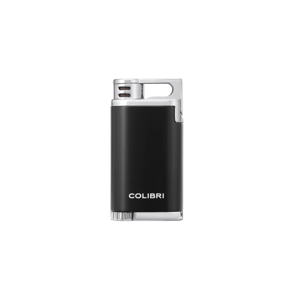 Colibri Belmont Single Jet Flame Lighter - Metallic Black