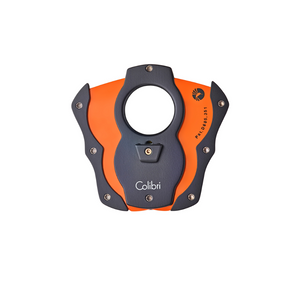 Colibri Cigar Cutter Black & Orange