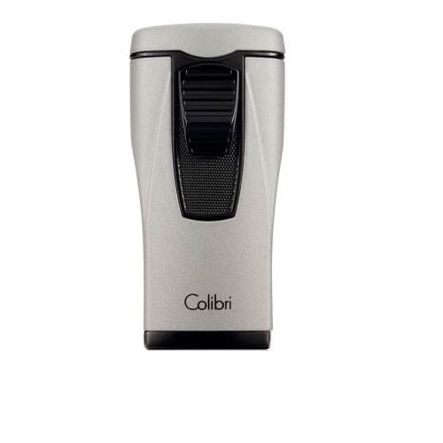 Colibri Monaco Triple Jet Cigar Lighter - Silver