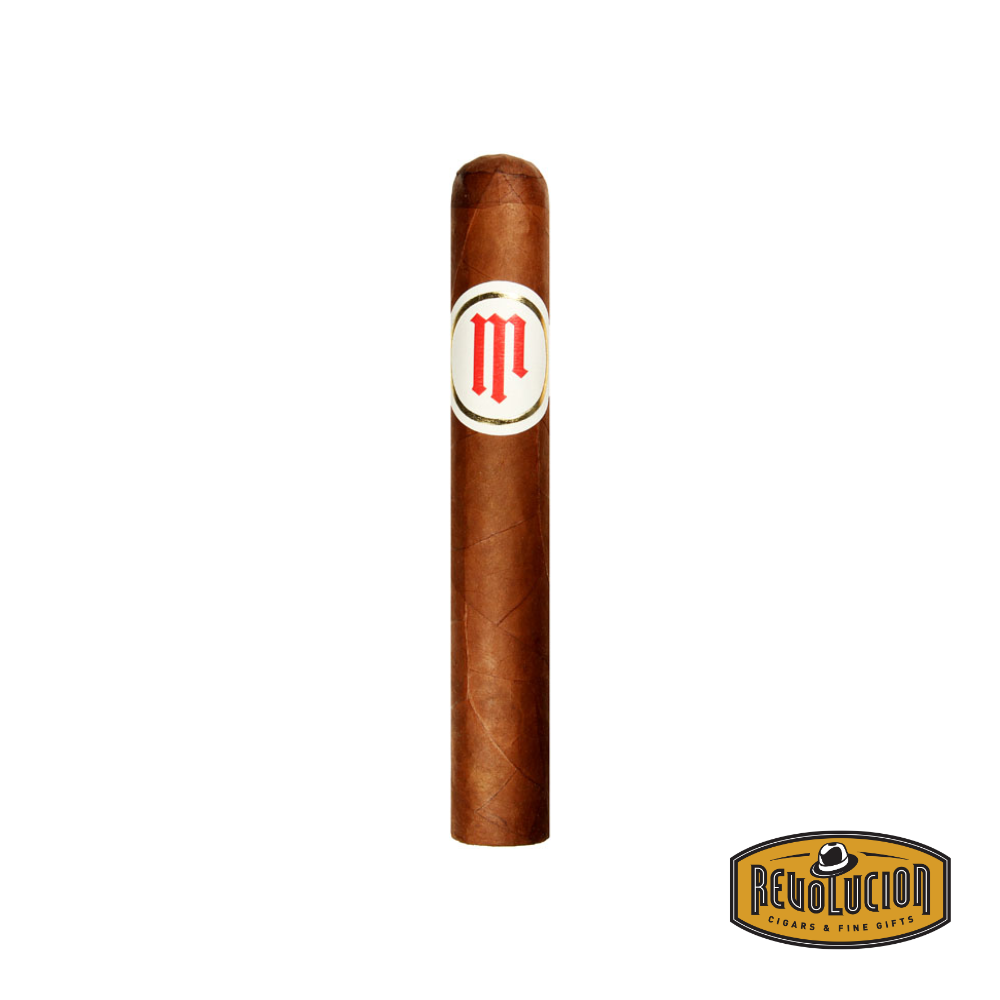 Crowned Heads Mil Dias Edmundo Robusto Medium Strength Nicaraguan Cigars displayed on a white background with the Revolucion logo, showcasing its well-crafted wrapper and classic band.
