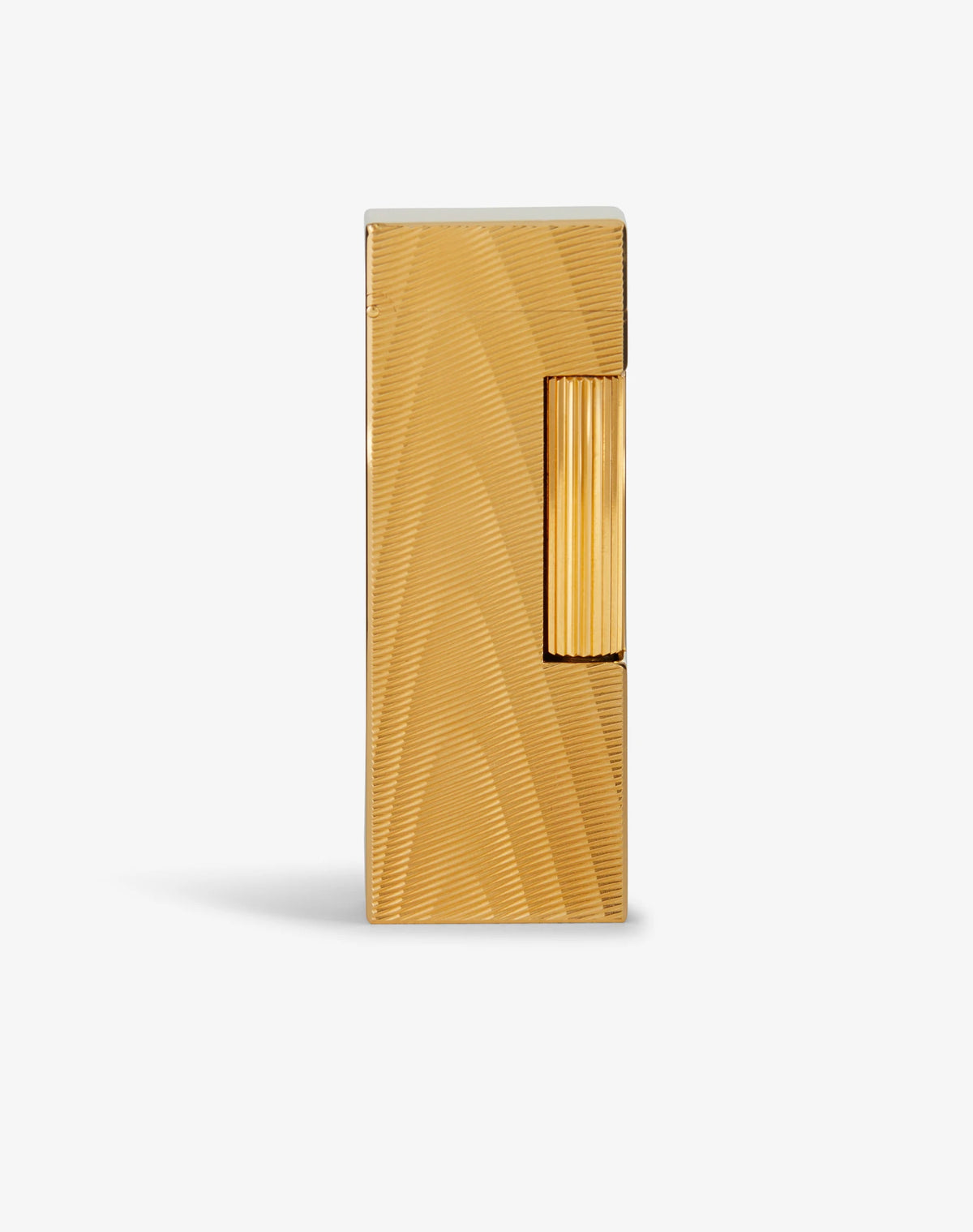 Dunhill Moire Rollagas Gold Plate Lighter