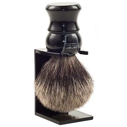 Parker Brush Ebony Pure Badger