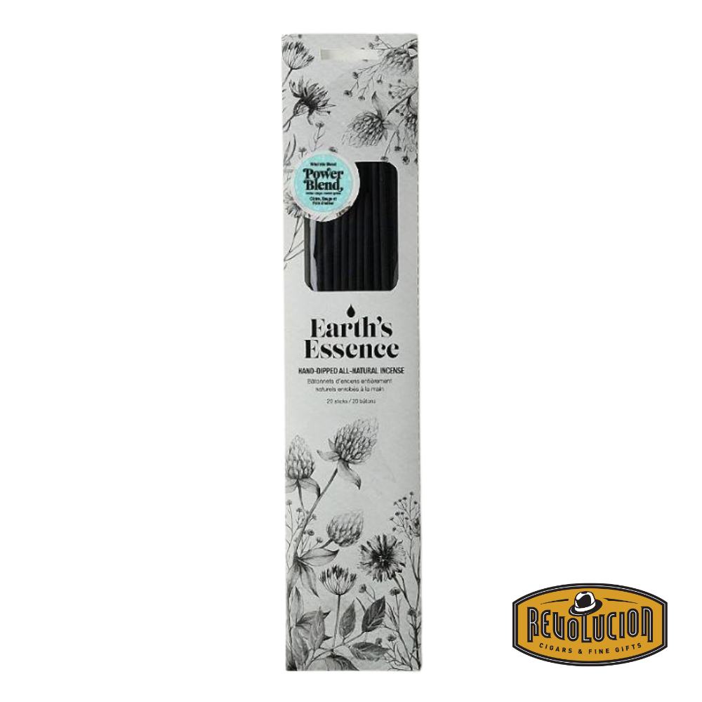 Earth Essence Power Blend Incense Sticks, elegantly bundled and rich in natural fragrance.