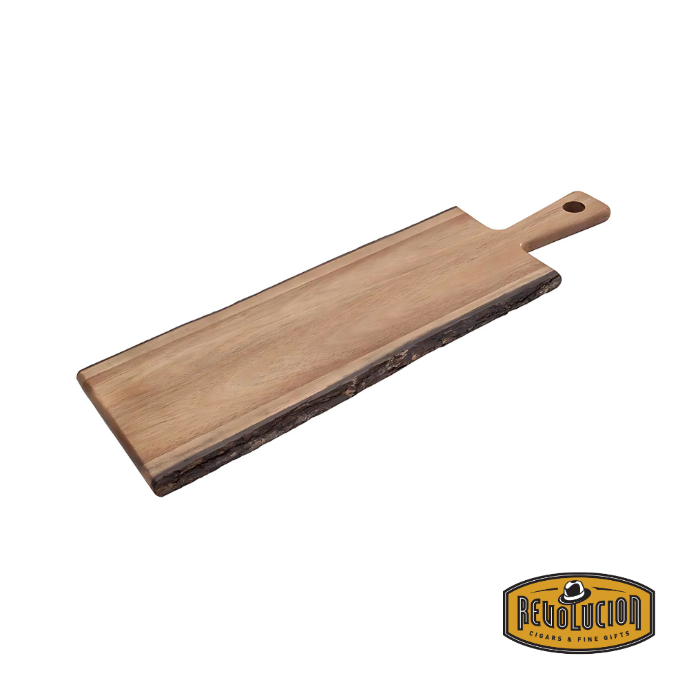 Edge Serving Board with Handle - Natural Living