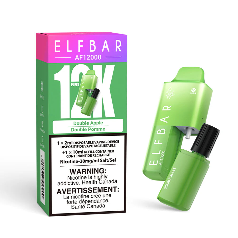 ELF Bar 12000 Disposable Vape 20mg/ml - Double Apple