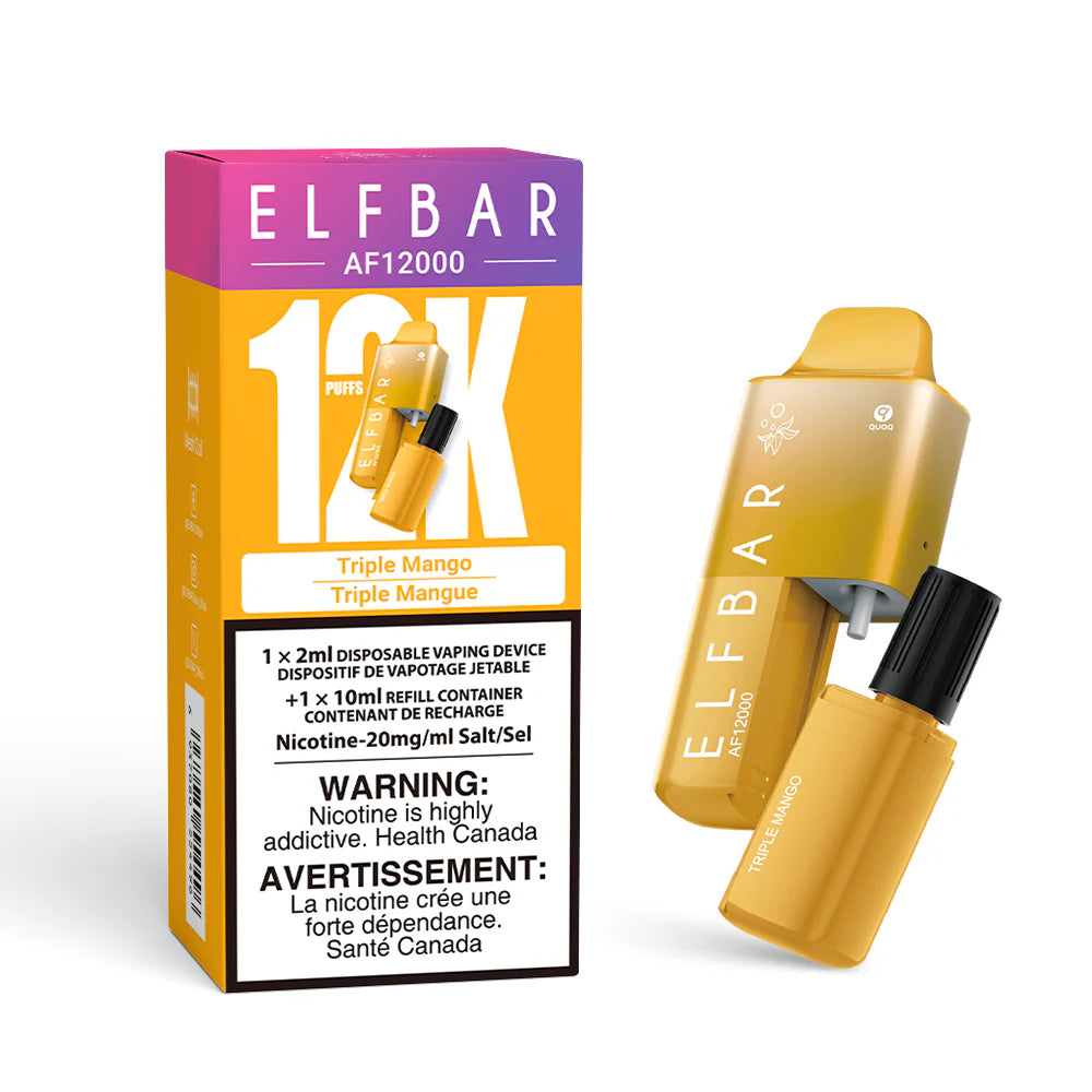 ELF Bar 12000 Disposable Vape 20mg/ml - Triple Mango