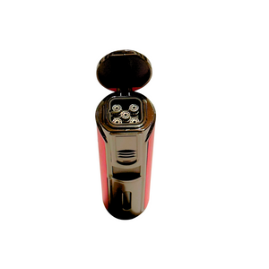 Forge Big Daddy 5 Flame Jet Lighter Red