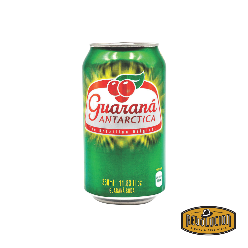 Guaraná Antarctica Zero Sugar Soda – A refreshing 350ml can of Brazil’s iconic guaraná-flavored soft drink.