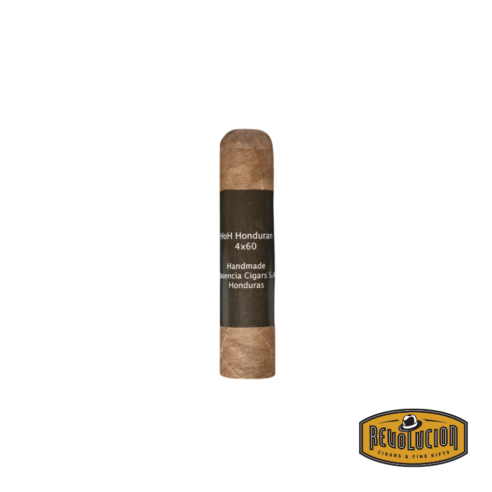 HOH 460 Short Gordo – medium-strength Honduran cigar with earthy notes, mild spices, and a smooth, creamy finish in a shorter, full-bodied size.