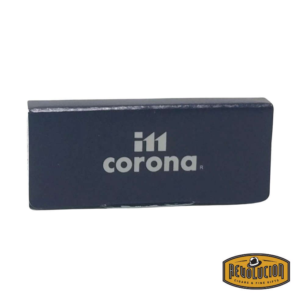 Closed box of IM Corona Flints 5PK, showing branded packaging.