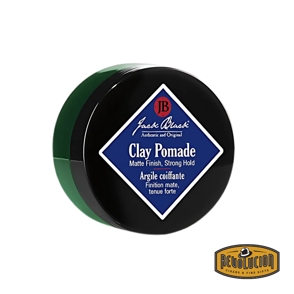 Jack Black Hair Clay Pomade – A high-performance styling clay that provides a strong, flexible hold with a matte finish for a natural, textured look.