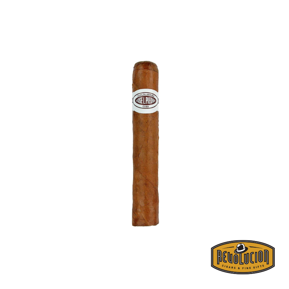 Jose Piedra Petit Cazadores Medium-Full Strength Cuban Cigars in a box, showcasing their signature packaging and rich tobacco.