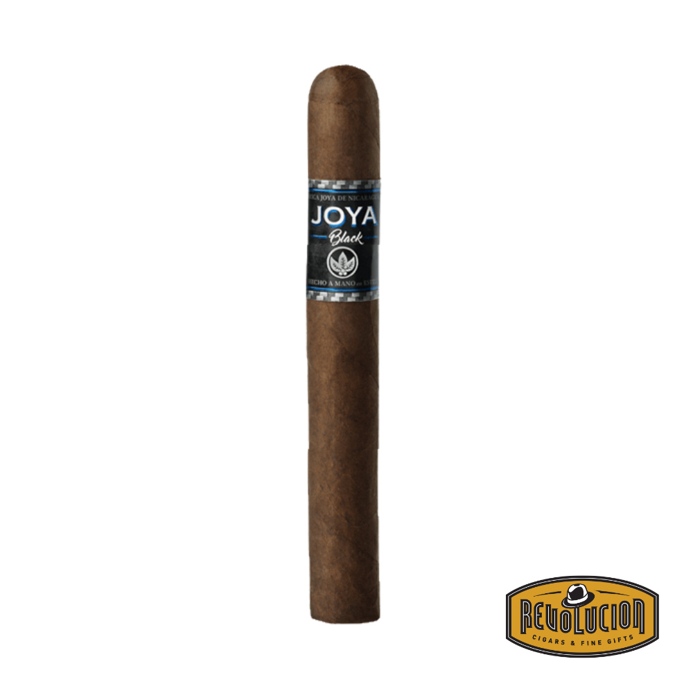 Joya de Nicaragua Black Toro – medium-full strength Nicaraguan cigar with a dark, oily wrapper and bold flavor profile.