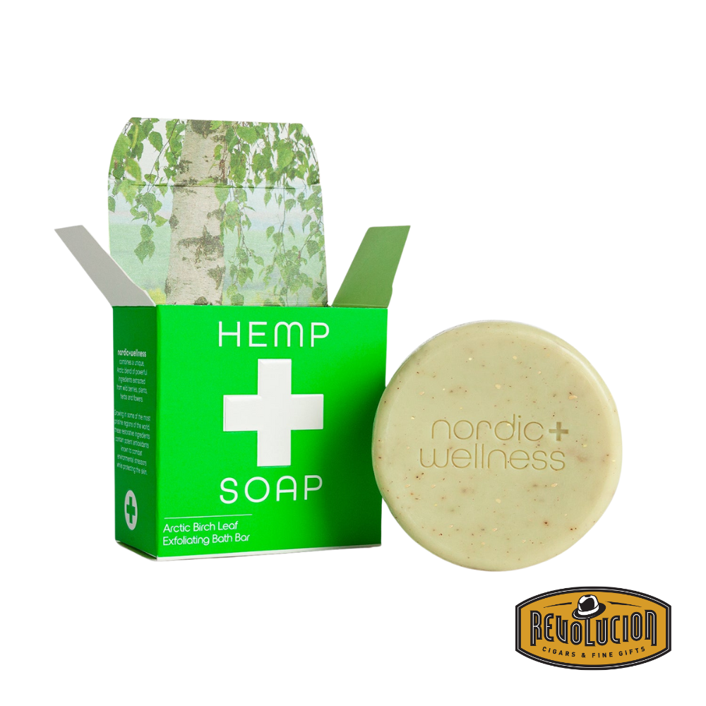 Kalastyle Nordic Wellness Hemp Bar Soap – a cleanly designed bar soap in eco-conscious packaging, enriched with natural hemp for a refreshing and moisturizing cleanse.