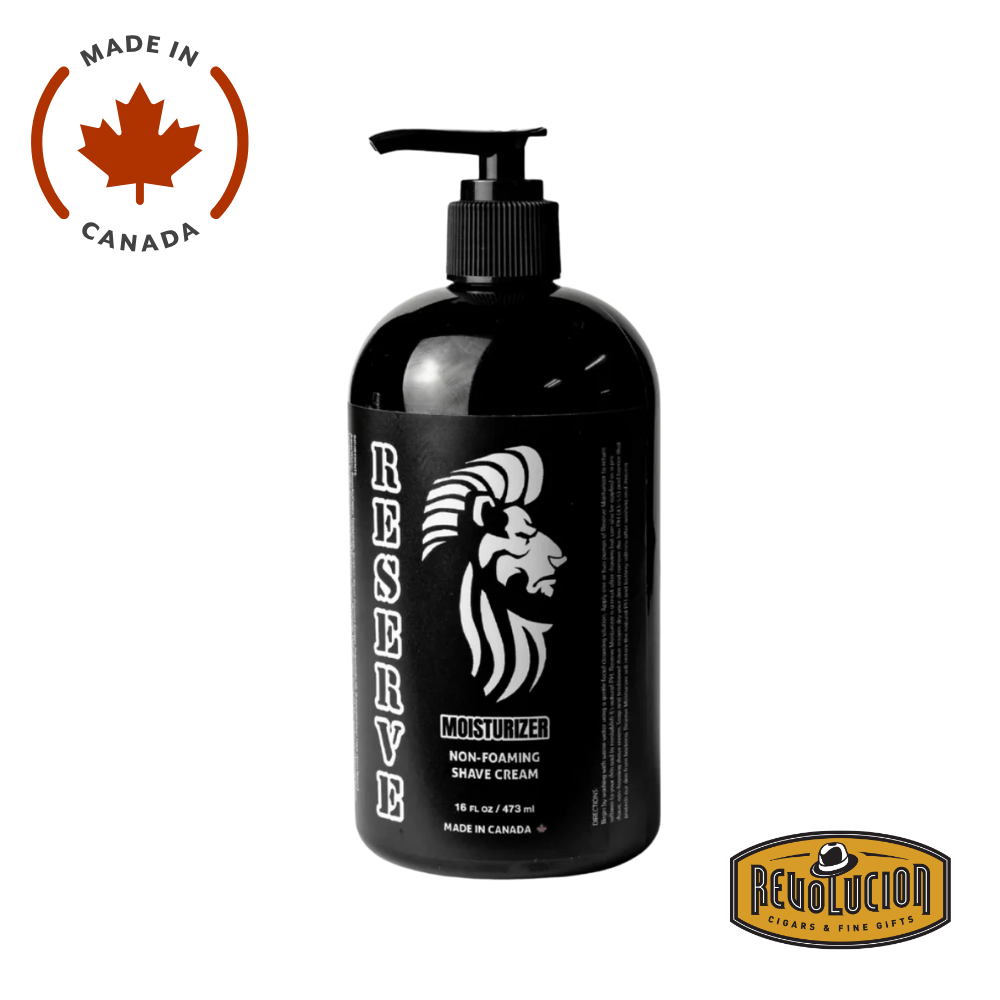 King & Country RESERVE Moisturizer/Shave Cream/Beard Softener 473ml, a versatile, pH-balanced grooming cream designed to moisturize skin, provide a smooth shave, and soften beards.